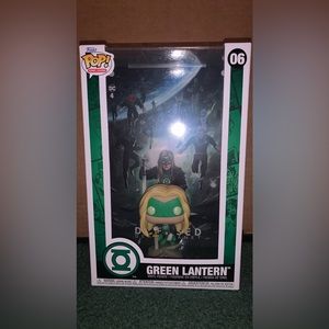 Green Lantern Funko Pop Comic Cover.